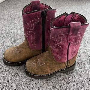 Infant Girl’s Cowgirl Boots - Size 3
